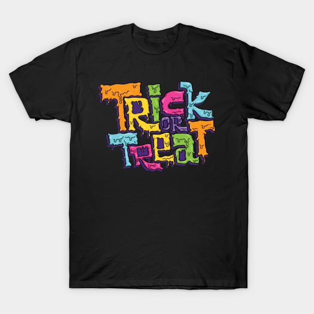 Trick or treat T-Shirt by UniqueDesignsCo